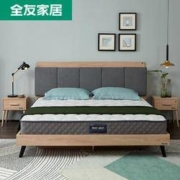 双11预售： QuanU 全友 105171 椰棕弹簧床垫 1.2*2m
