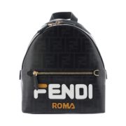 FENDI 芬迪 女士LOGO字母印花装饰双肩背包