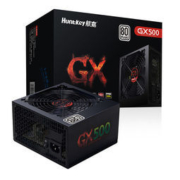 航嘉 GX500电脑电源 额定500W静音白牌铜牌
