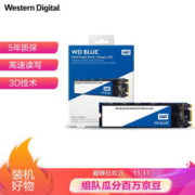 Western Digital 西部数据 BLUE WDS100T2B0B 1TB M.2 2280 SSD 固态硬盘