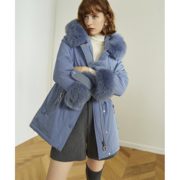 范思蓝恩 Z95170 大毛领羽绒服