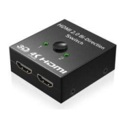 慢津贴：凯滨 HDMI切换分配器 4K 60HZ 2进1出/1进2出
