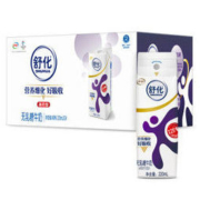 伊利 舒化无乳糖牛奶高钙型220ml*24盒/箱（礼盒装） *4件