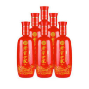 泸州老窖 老窖世家喜庆装 500ml*6 整箱装 *2件
