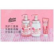 Amino Mason 氨基酸滋润型樱花套盒 洗发水450ml 护发素450ml 发膜100g