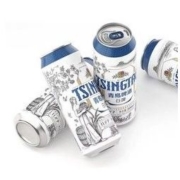 TSINGTAO 青岛啤酒 白啤11度 500ml*12听罐
