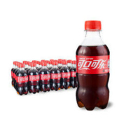 京东PLUS会员： Coca-Cola 可口可乐 汽水 碳酸饮料 300ml*24瓶 *2件