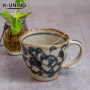 K-UNING  日本进口  复古和风手绘  陶瓷餐具   马克杯+凑单