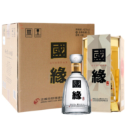 8日12点：今世缘 国缘四开 4开 幽雅醇厚型 42度 500ml*4瓶 整箱装