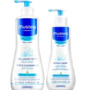 Mustela妙思乐 婴幼儿洗护套装 洗发沐浴500ml+身体润肤300ml