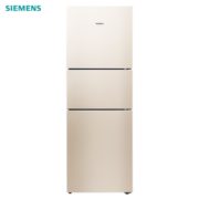 SIEMENS 西门子 BCD-271W(KG28NV230C) 271升 风冷无霜 三门冰箱 浅金色 2999元包邮（需49元定金，11号付尾款）