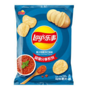 乐事（Lay's）薯片 休闲零食 意大利香浓红烩味 135克 *3件
