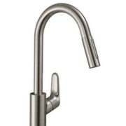 降￥150新低！Hansgrohe 汉斯格雅 FOCUS系列 240可抽拉单把手厨房龙头 31815800 到手1328.24元