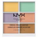 NYX Professional Makeup 6色修容遮瑕盘1.5g