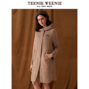 聚划算百亿补贴：TeenieWeenie 小熊 毛呢外套 女中长款