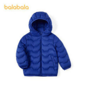 大额神券：Balabala 巴拉巴拉 男童轻薄羽绒服