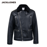 JackJones 杰克琼斯 219409518 男士加绒机车外套