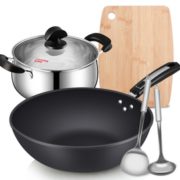 COOKER KING 炊大皇 炒锅 锅具套装 铲勺5件套