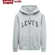 Levi's 李维斯 儿童抓绒连帽外套