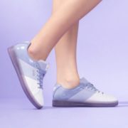 商场同款！361°  女士渐变果冻底休闲鞋