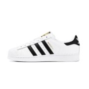 21日0点、黑卡会员！ Adidas 阿迪达斯 三叶草 FU7712 女子金标贝壳头