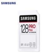4日8点：三星（SAMSUNG）PRO PLUS SD内存卡 128GB SD (MB-SD128H/CN)