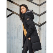 Skechers 斯凯奇 长款外套 收腰羽绒服L419W046
