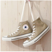 21日0点、考拉海购黑卡会员： CONVERSE 匡威 ALL STAR COLORS HI 帆布鞋 日本限量奶茶色 *2件