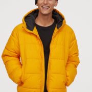 11日0点！H&M 0635164 男装加厚保暖外套