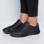 ECCO 爱步 Soft 5 柔酷5号 女士真皮休闲运动鞋 283073 直邮到手￥415.78