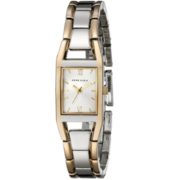 Anne Klein 安妮·克莱因 10/6419SVTT 女士方形双色手链腕表  含税到手约177元