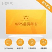11日0点：WPS MEMBER会员年卡 372天