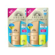 预售黑卡会员！NESSA 安热沙 金管防晒霜 SPF50+ PA++++ 90g*2件装+赠美肌BB 7.5克