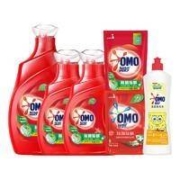 4日0点、88VIP： OMO 奥妙 桉树艾草洗衣液 5.88kg+柠檬洗洁精500g *2件