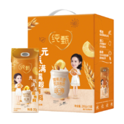 蒙牛 纯甄 黄桃燕麦风味酸牛奶 200g*10盒 *6件