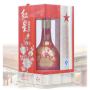 红星二锅头 52度 富贵牡丹瓶 500ml*6瓶 整箱 兼香型白酒