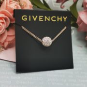 Givenchy 纪梵希玫瑰金火球锁骨链 三色可选