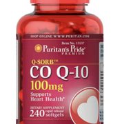 prime会员！Puritan's Pride 普丽普莱 Q-Sorb™ 辅酶Q10软胶囊100mg*240粒   含税到手约91元