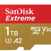 SanDisk 闪迪 Extreme TF卡至尊极速 SDSQXA1-1T00-ZN6MA 存储卡 1TB 到手1320.92元