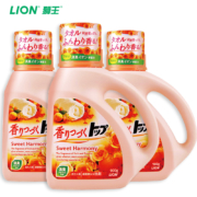 狮王 香氛柔顺 浓缩洗衣液 900g*3瓶