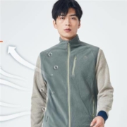 11日0点、双11预告：DECATHLON 迪卡侬 QUMM 男士抓绒马甲