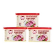 慢津贴：小猪呵呵 火腿猪肉罐头 198g*3罐