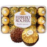 Ferrero 费列罗 意大利进口费列罗榛果金莎巧克力 30粒/盒