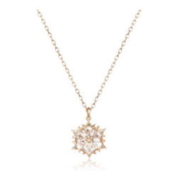 再降价： SWAROVSKI 施华洛世奇 MAGIC 5428431 雪花锁骨链