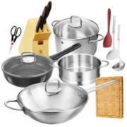 ZWILLING 双立人 鸿运当头 40120-035-922 中式炒锅14件套