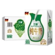 进口纯牛奶 兰雀德臻脱脂200ml*24盒 高钙3.6g优蛋白 德国原装Lacheer 早餐奶 *2件