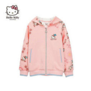 11日0点： Hello Kitty 凯蒂猫 儿童连帽加绒外套