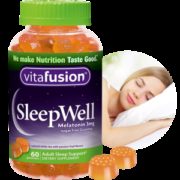 美国 Vitafusion 褪黑素助眠软糖 60粒