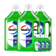 双11预告： Walch 威露士 衣物家居消毒液 1L*3瓶+60ml*3瓶 *4件