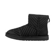 21日0点黑卡会员！UGG Classic Mini Quilted Satin系列 女士时尚绗缝布料雪地靴  不含税